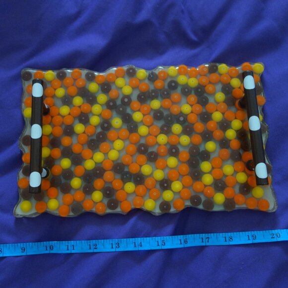 Reeses Pieces Candy Tray Made of Reeses Pieces - Picture 5 of 11